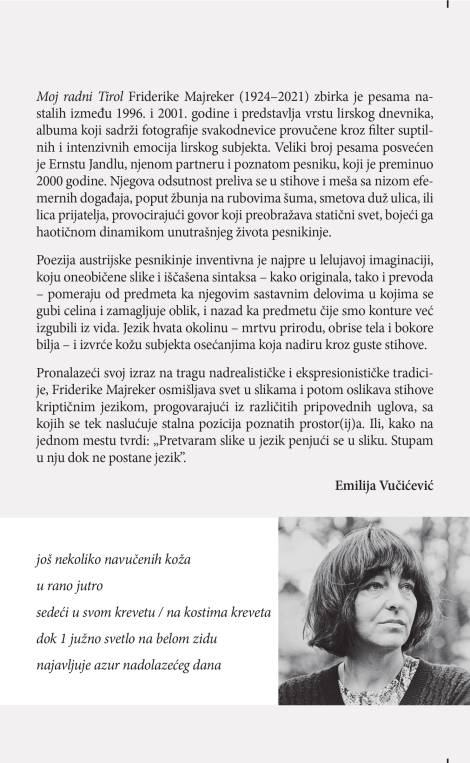 moj radni tirol (1996 2001) friderike majreker
