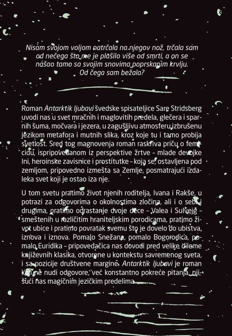 antarktik ljubavi sara stridsberg